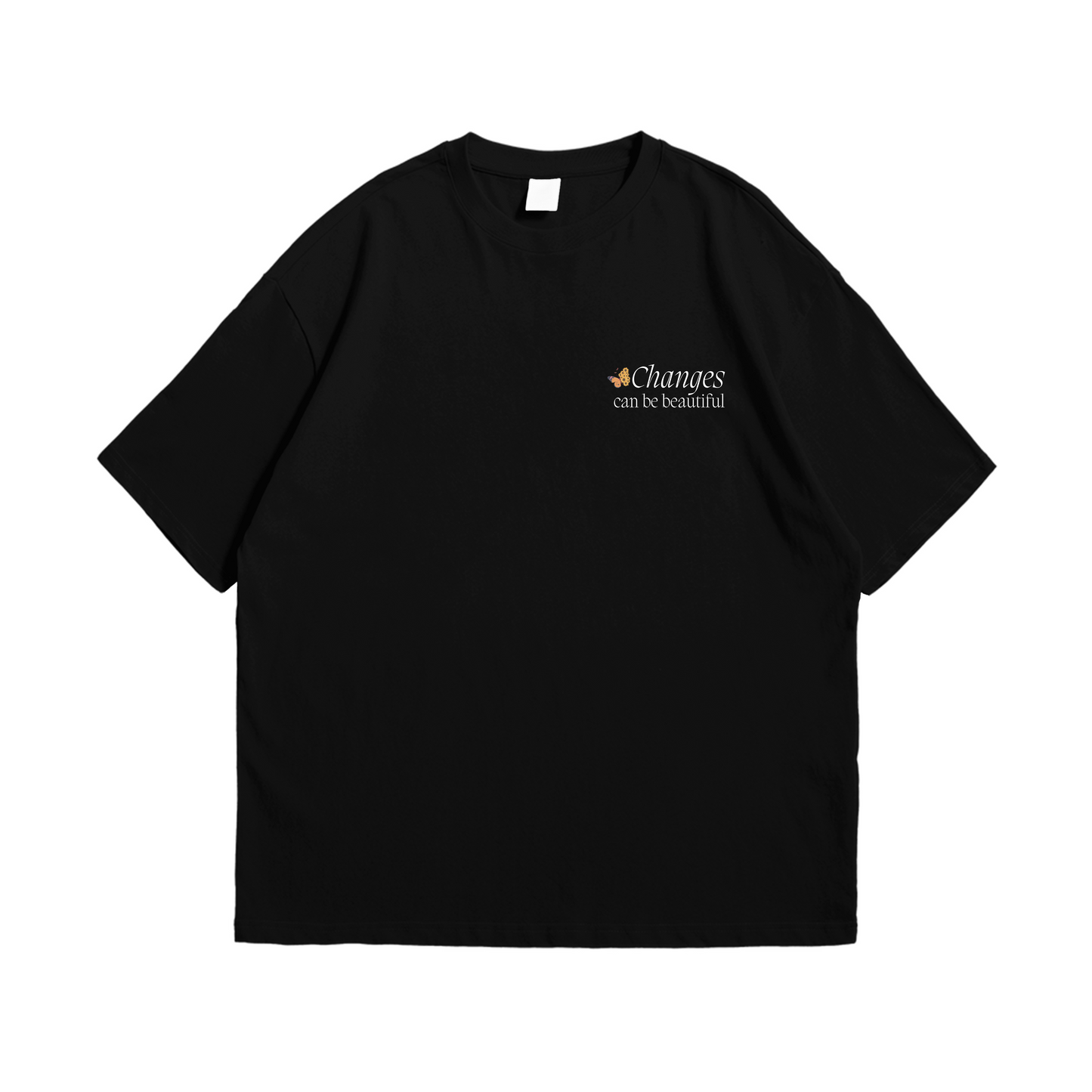 YELLOW BUTTERFLY T-SHIRT